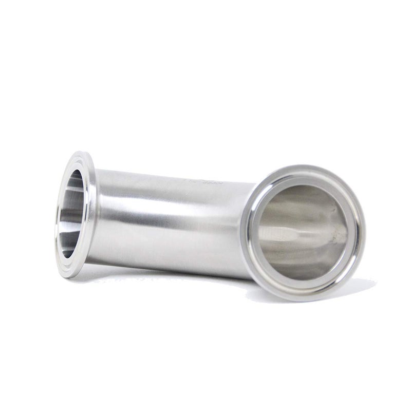 QiiMii 2 Pcs QiiMii Clamp Elbow Sanitary SS304 90 Degree Tri Clamp Pipe Ferrule (1.5" Pipe OD) - Image 5
